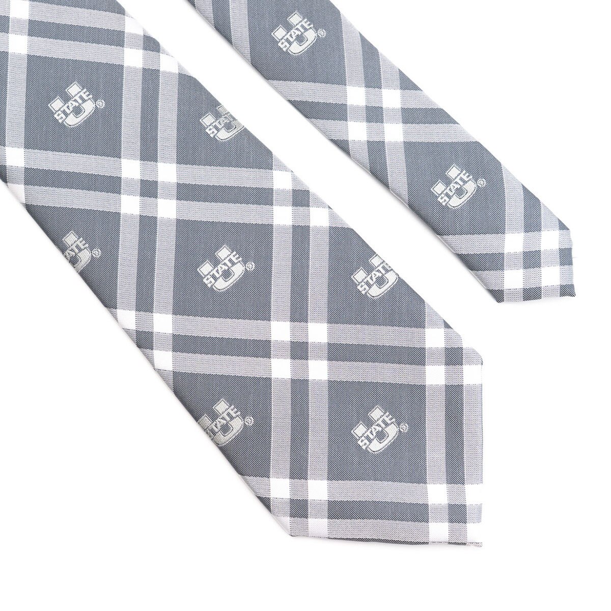 U-State Plaid Neck Tie